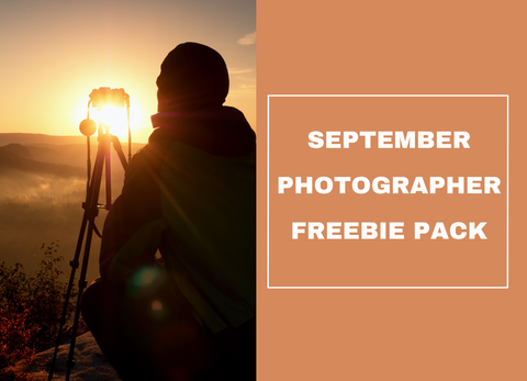 September Photography Freebie Pack 2022