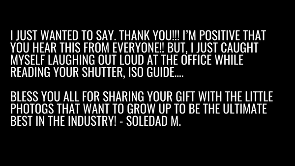 *BACK FROM THE ARCHIVES* Shutter Speed, ISO, White Balance, Aperture.... SAY WHAT?!