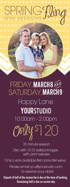 Spring Mini Session Marketing Graphics