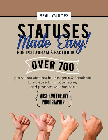 Statuses Made Easy! For Instagram & Facebook