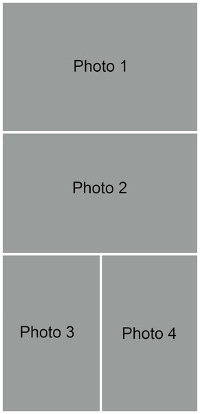 4 Photo Collage Template Sample