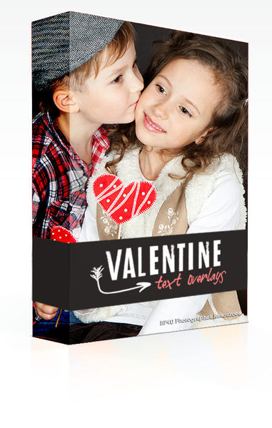 Valentine Text Overlays