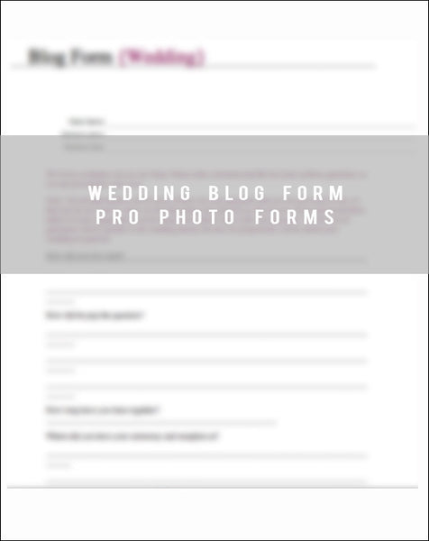 61 Photography Contracts and Forms