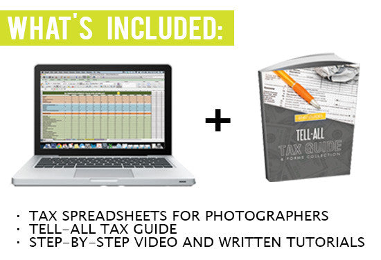 Tax Spreadsheets for Photographers