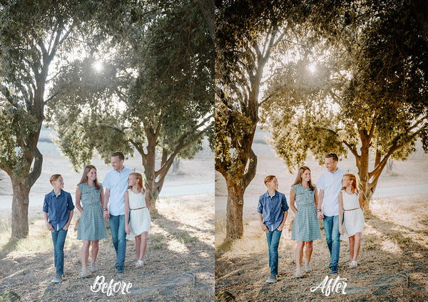 Warm Tone Photoshop Actions
