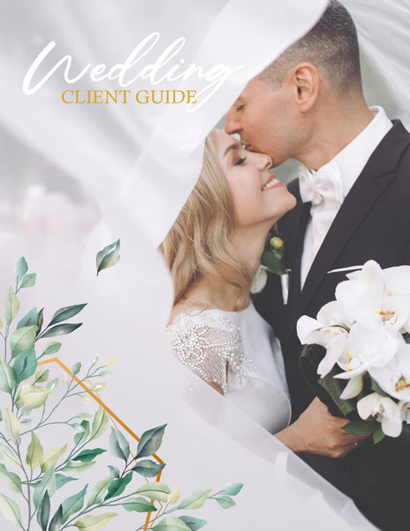 Wedding Photography Client Guide | Welcome Packet Template | PSD Templates