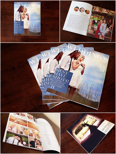 Wedding Magazine Welcome Packet Template {1st Edition}