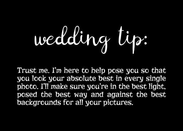 258 Session Tip Text Overlays for Social Media: Session Tips and Wedding Tips