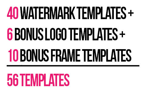 Watermarks Made Easy! {Volume 1}