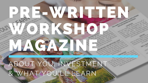 Workshop Kit: Everything You Need to Teach A Photography Workshop | Lighting & Beginner Photographer Workshop