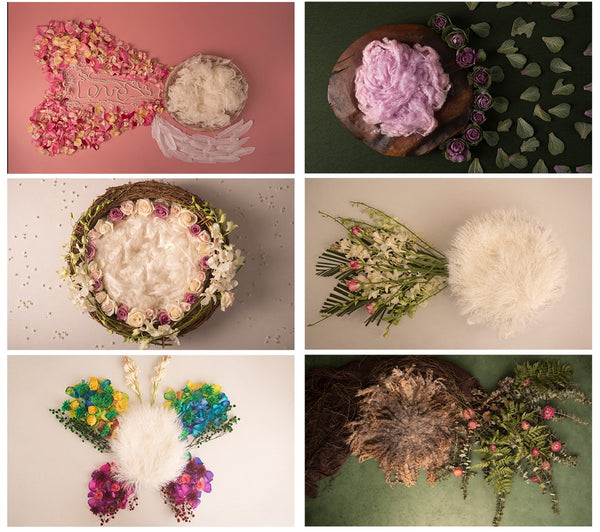 Complete Digital Newborn Backdrop Bundle + Tutorial Videos!