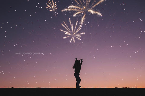 Firework Drag and Drop Overlays