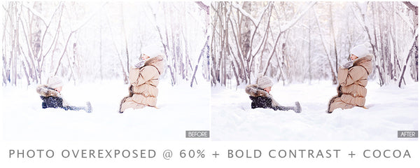 Winter Portrait Action Pack