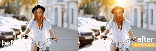 Drag and Drop Sun Glows