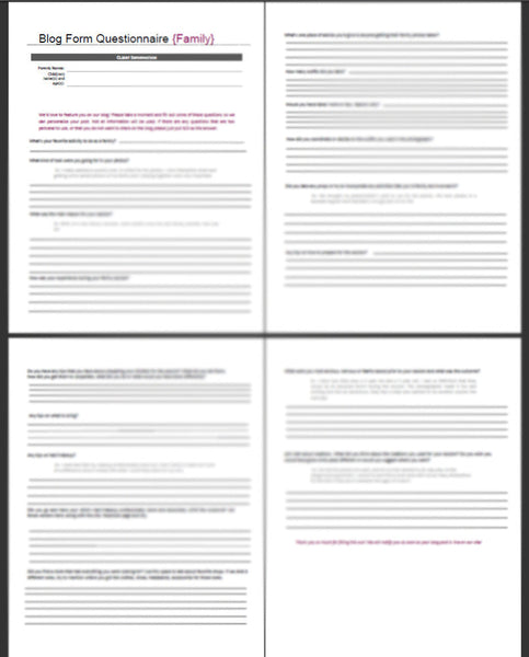 61 Photography Contracts and Forms