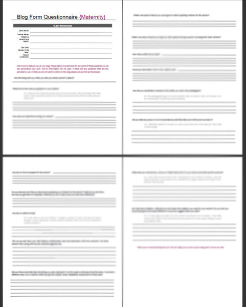 61 Photography Contracts and Forms