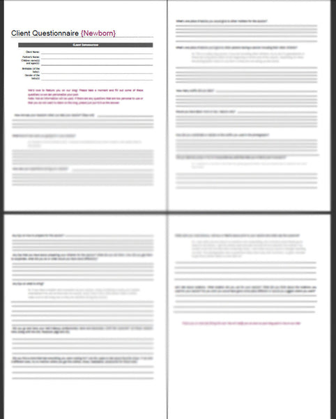 61 Photography Contracts and Forms