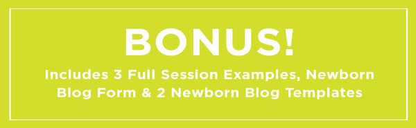 A Guide To Natural Light Newborn Sessions