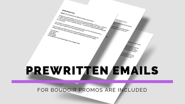 The Complete Boudoir Product Collection