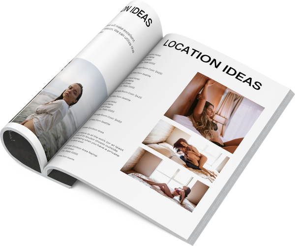 Location Planning Guide for Photography Clients for CANVA: HUGE BUNDLE