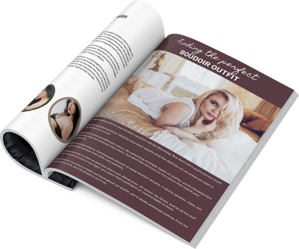 Boudoir Client Guide for CANVA, Boudoir Welcome Packet, Magazine Template for Boudoir Photographers, 6