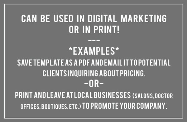 Portrait Welcome Packet Template {2nd Edition}