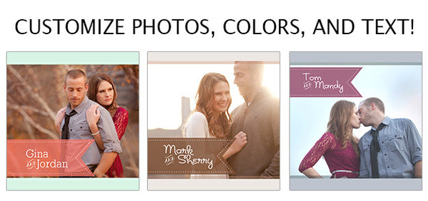 Engagement Guest Book Album Template