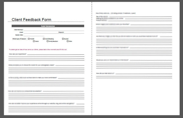 61 Photography Contracts and Forms