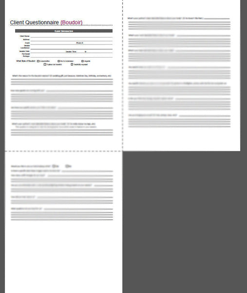 61 Photography Contracts and Forms