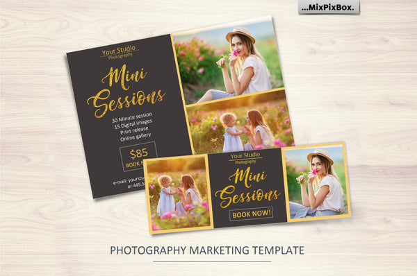 Mini Session Template Super Pack