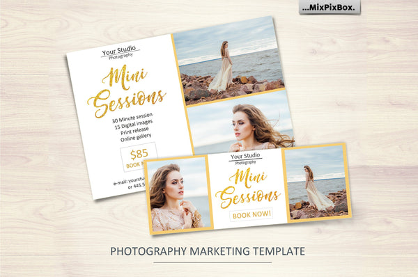 Mini Session Template Super Pack