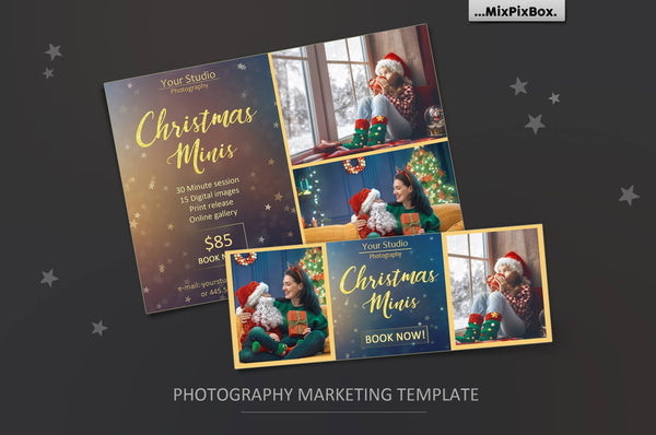Mini Session Template Super Pack