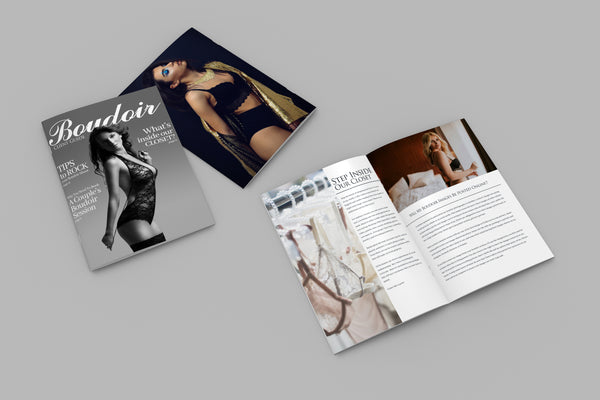 Boudoir Client Guide | PSD Templates | Boudoir Welcome Packet