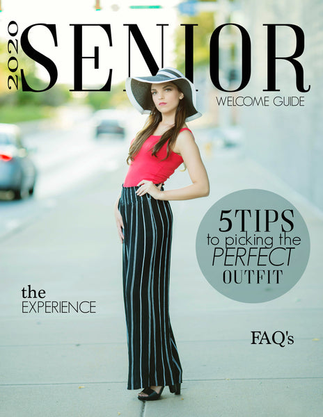 2019-20 Senior Session Welcome Packet Template Design by Devoted Imagery