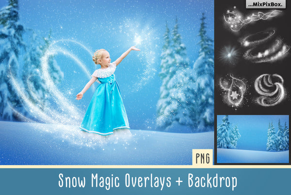 Holly Jolly Holiday Backdrops & Overlays
