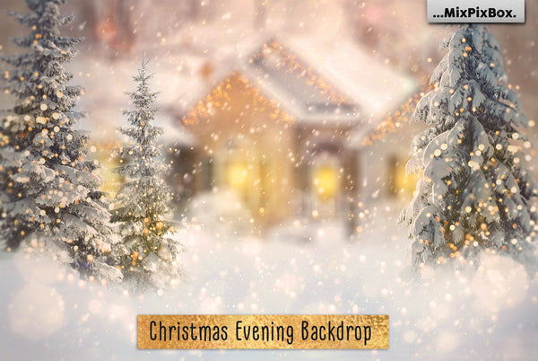 Holly Jolly Holiday Backdrops & Overlays