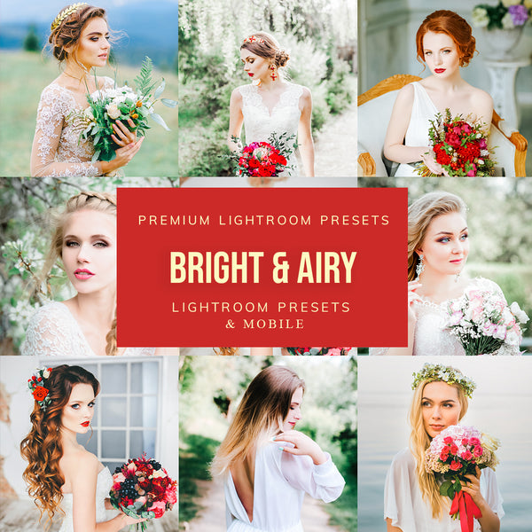 Bright & Airy Lightroom Presets | Bonus: Desktop & Mobile Presets Included