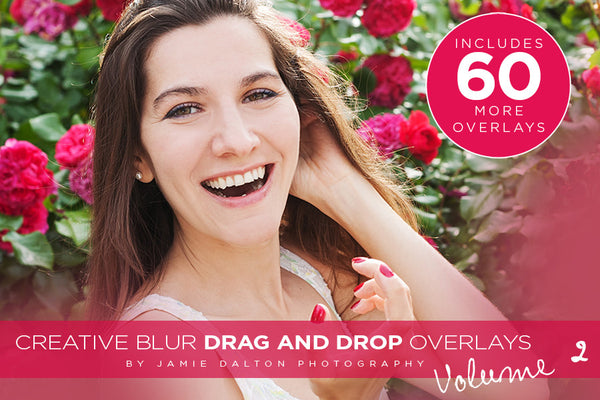 Creative Blur Drag and Drop Overlays {Volume 2}