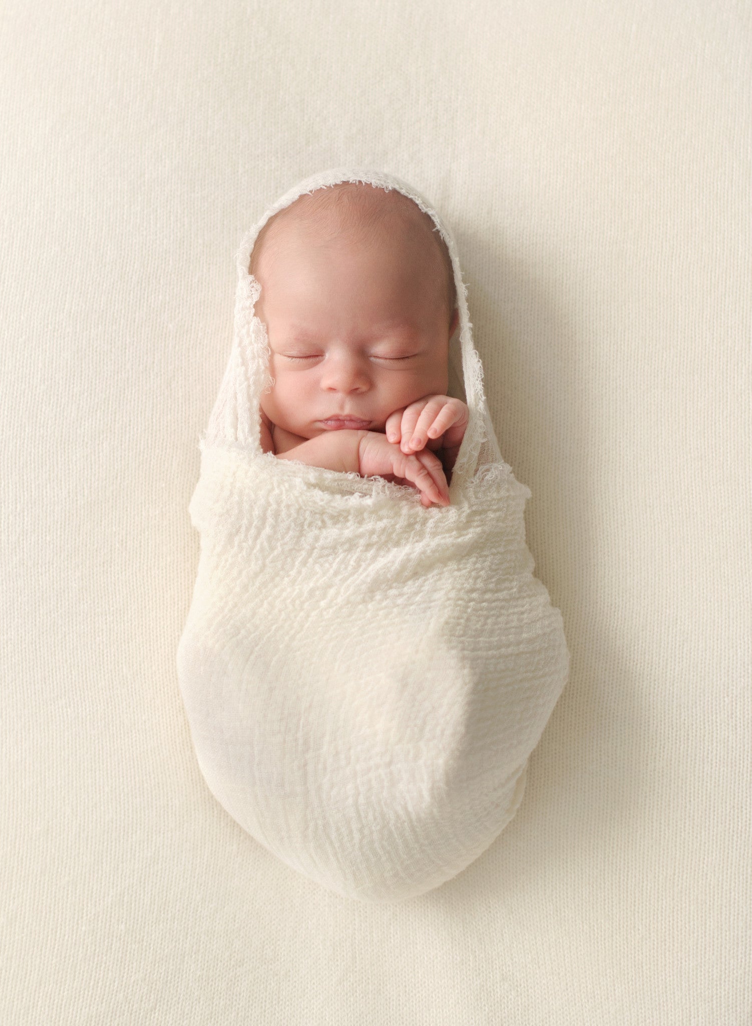 Newborn baby wrapped discount up