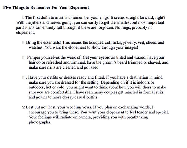 Wedding and Engagement Photography Prewritten Content Bundle: Prewritten Text for your Website, Newsletter, Emails + Blog!