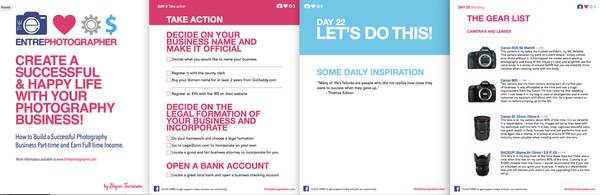 How to earn full-time income from a part-time photography business!