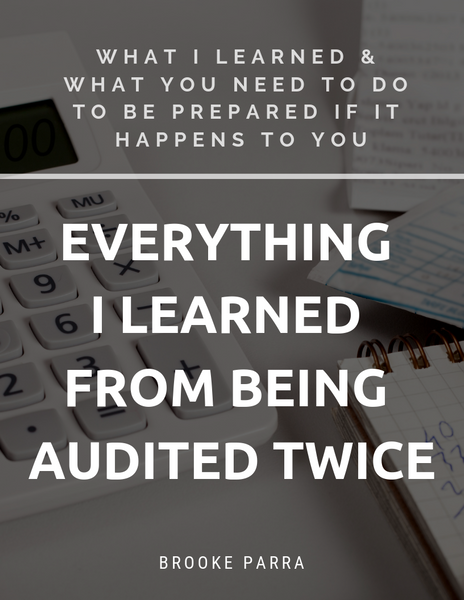 Taxes Made Easy, Multi-Year Photography Tax Spreadsheets, Tax Write Offs, Audit Prep Guide