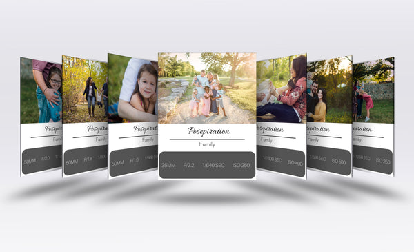 837 Posepiration Portrait Setting Cards