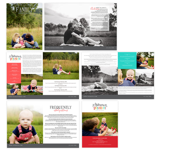 Family Magazine Welcome Packet Template