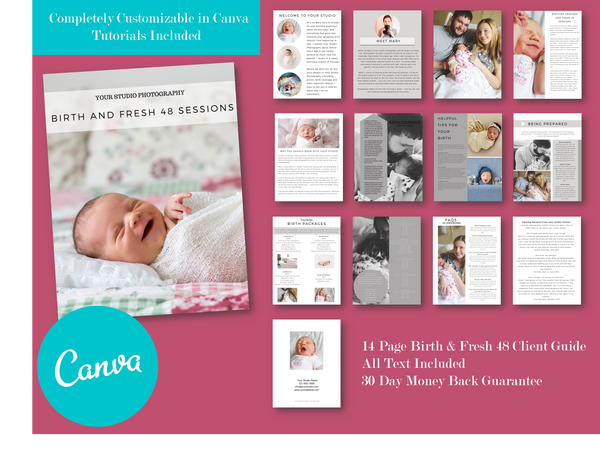 The Complete Fresh 48 & Birth Photography Product Collection