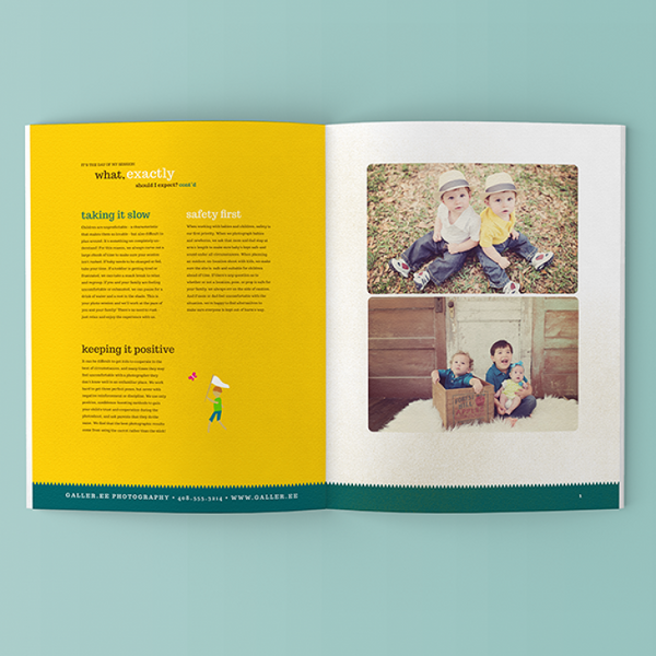Child & Family Portrait Marketing Magazine