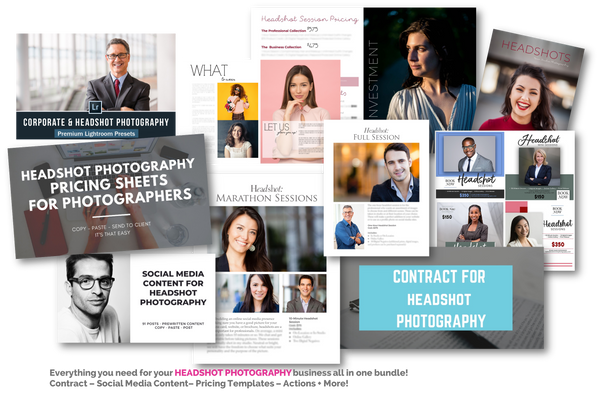 The Complete Headshot Photography Product Collection