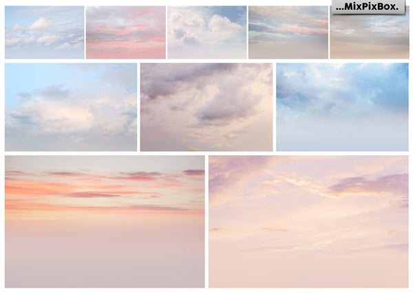 1000+ Sky Overlay Bundle