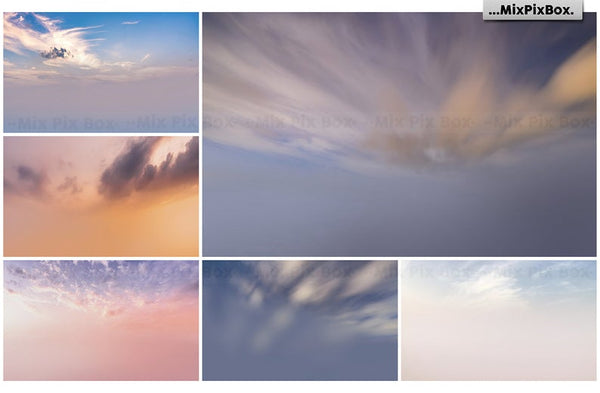 1000+ Sky Overlay Bundle