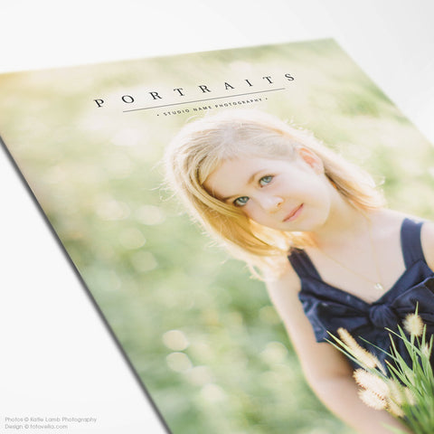 Photography Marketing Brochure - Portrait Photography Marketing Magazine - JOY - 1510